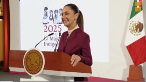 ¡Feliz cumpleaños Presidenta! Claudia Sheinbaum cumple 63; reporteros le llevan flores y regalos