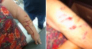 Abuelita es apuñalada por maestras en secundaria de Tampico