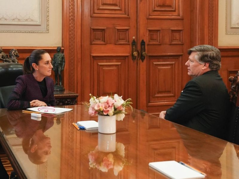 Así fue la reunión de Claudia Sheinbaum con el subsecretario de EE.UU.