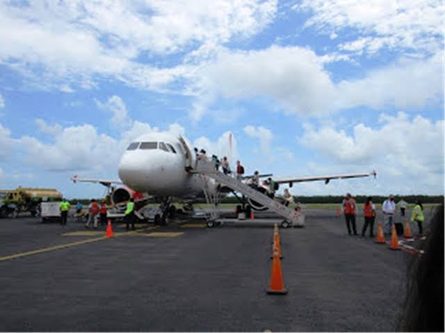 Turistas nacionales en Cozumel
