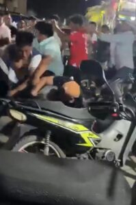 Fuerte pelea multitudinaria tras festejo de San Juan en Tabasco 