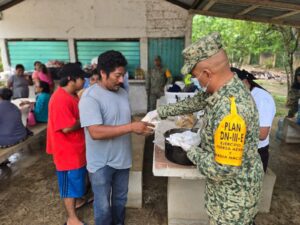 Chetumal bajo el agua tras fuertes lluvias
