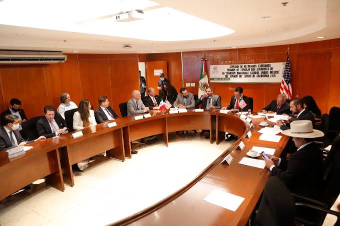 Se reúnen senadores de México con subsecretario de Estado de EE.UU.