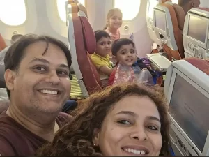 Familia se tomó selfie antes de morir en el accidente del Air India