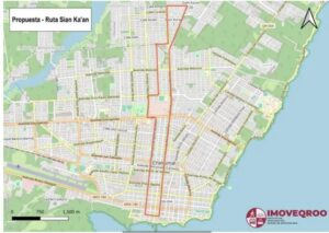 Arranca prueba piloto de rutas de transporte público en Chetumal