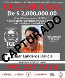 Capturan a psiquiatra Edgar Landeros, acusado de violación en Cancún 