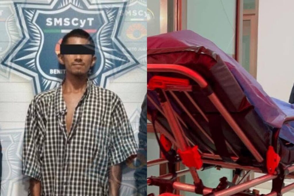 Hombre detenido luego de arrojar ácido a pareja y niña de 2 años en Cancún