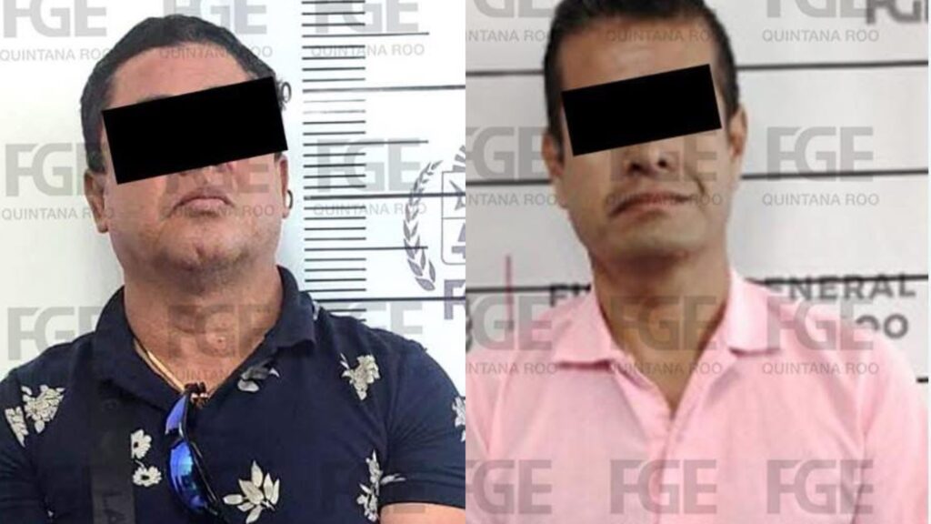 Capturan a dos policías por extorsión en Cancún