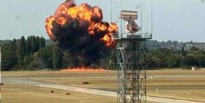 Accidente avion en Londres 1