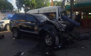 Accidente en Cancun en la Ruta 5