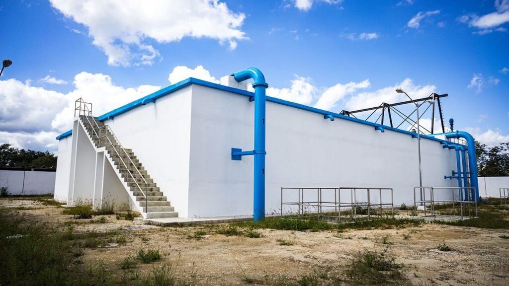 Aguakan tanque de agua en Cancún