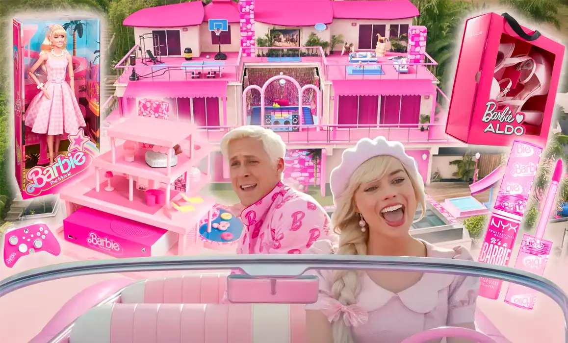Barbie un exito del Branded Content y del marketing de cine