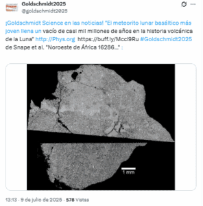 Trozo de la Luna cae en África y revela cosas inesperadas 