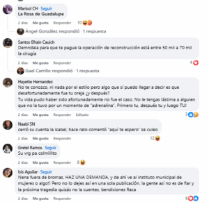 Jovencita pierde media oreja tras una pelea sentimental con amigas 
