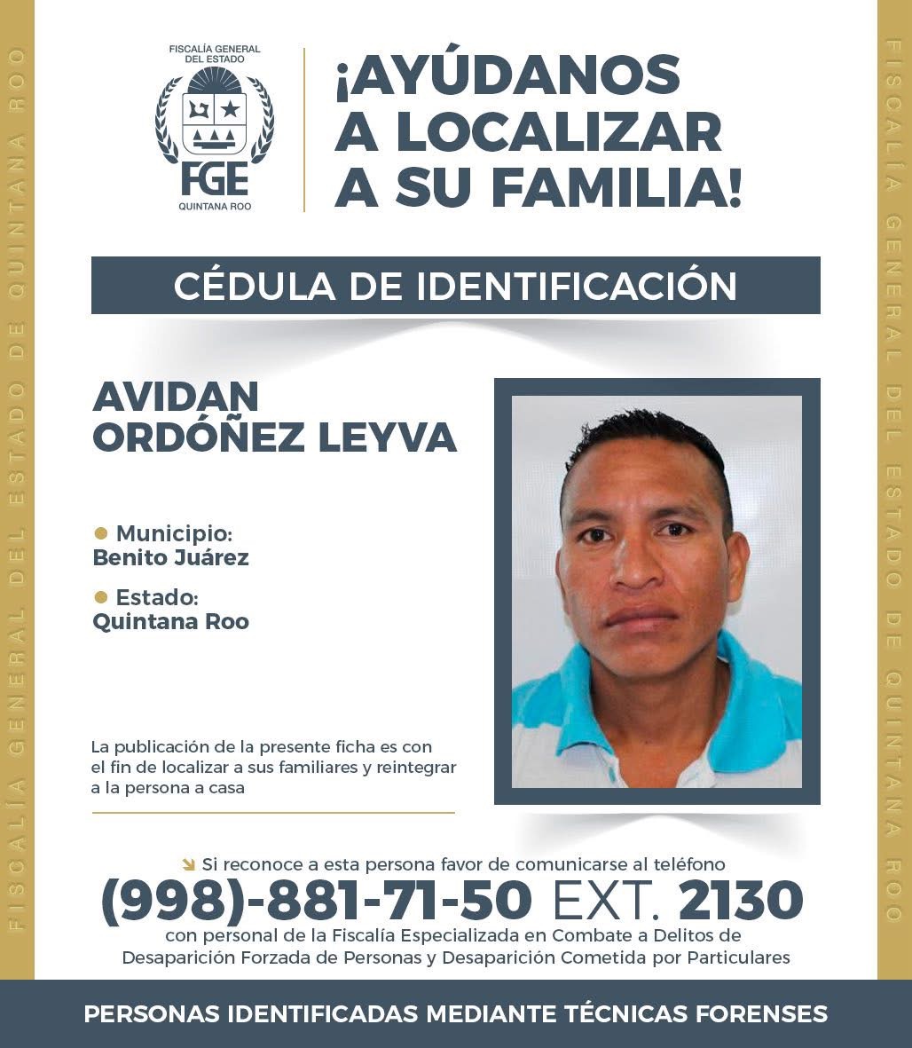 Buscan a familiares de chiapanecos fallecidos en Cancún