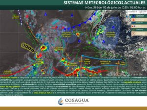 Clima hoy en Cancún y Quintana Roo: Nublado con chubascos