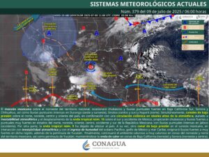 Clima hoy en Cancún y Quintana Roo: Lluvias puntuales 1 Clima hoy
