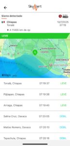 Se registra sismo 5.2 en Chiapas