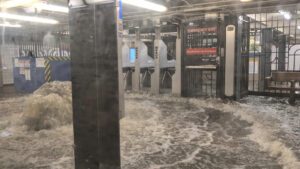 Lluvias intensas causan inundaciones en Nueva York y Nueva Jersey 