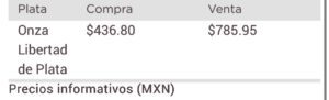 Metales y dólar 