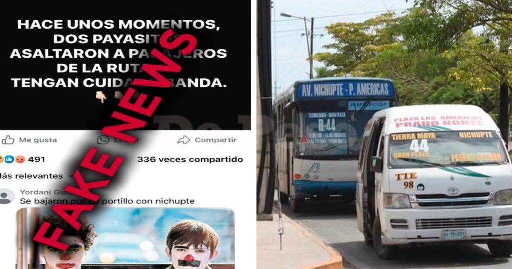 ¡Era Fake News! Autoridades desmienten "asalto" a manos de payasos en ruta 44