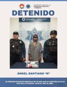 Hombre detenido luego de arrojar ácido a pareja y niña de 2 años en Cancún