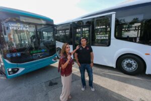 Arranca prueba piloto de rutas de transporte público en Chetumal