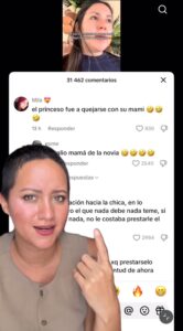 Madre exhibe a su hijo con mordidas y srasguños tras ver su novia
