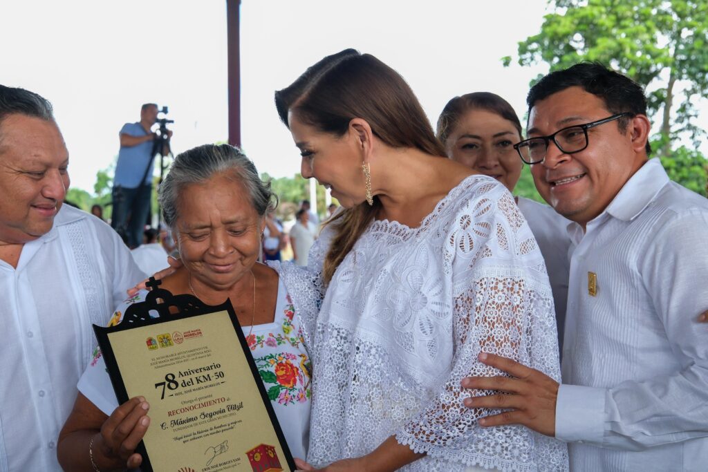 Celebran 78 Aniversario de la fundación del Kilómetro 50, hoy José María Morelos