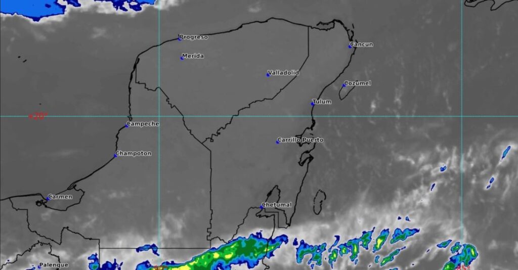 Clima hoy en Cancún y Quintana Roo: Posibilidad de lluvias aisladas