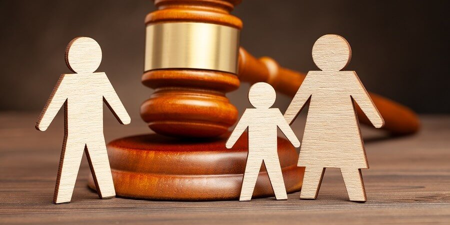 extincion pension alimentos falta relacion padre hijo