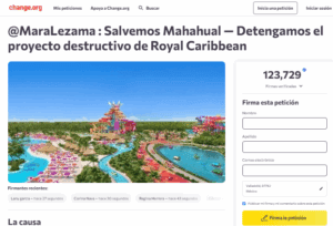 Ambientalistas buscan frenar el Perfect Day México en Mahahual