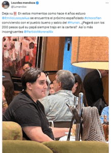 Periodista llama “chocoflan” al hijo de AMLO y lo atacan en redes 