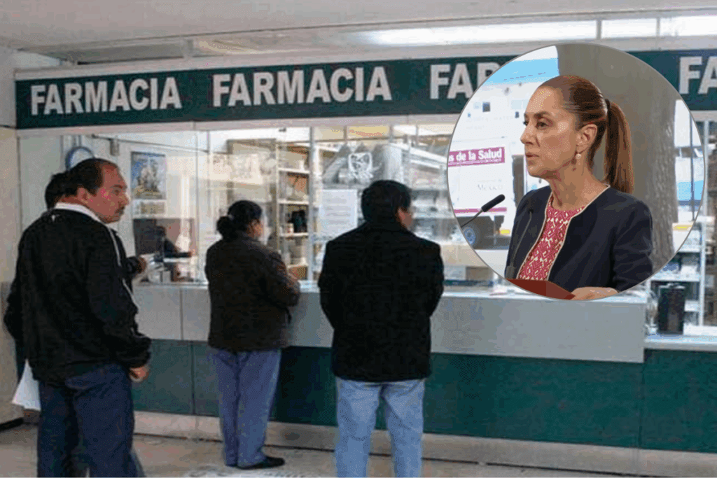 Sheinbaum reporta 96% de abastecimiento de medicamentos en el IMSS