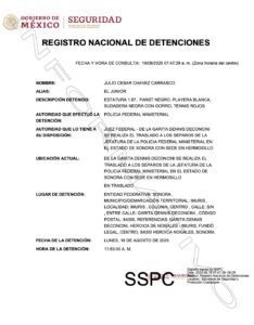 Julio César Chávez Jr. fue deportado a México; ya ingresó a penal de máxima seguridad