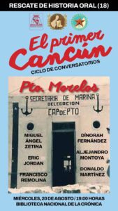 Invitan a charla histórica sobre Puerto Morelos y los orígenes de Cancún