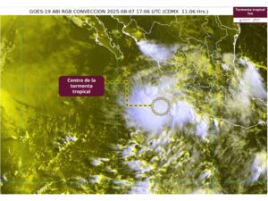 Tormenta tropical Ivo amenaza con lluvias intensas; podría convertirse en huracán