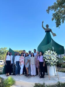 Conmemoran en Cancún Aniversario luctuoso de Leona Vicario. Créditos Denia 
