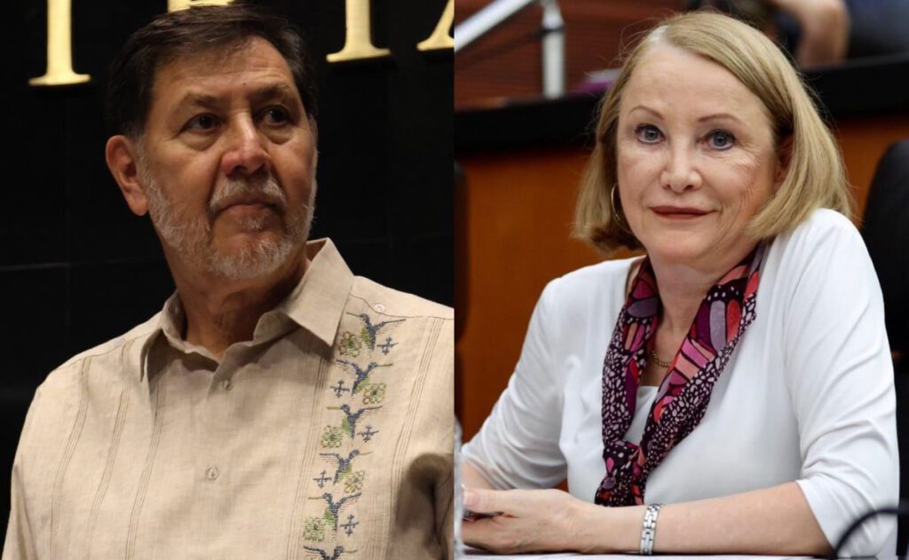 Laura Castillo relevará a Fernández Noroña en la presidencia del Senado