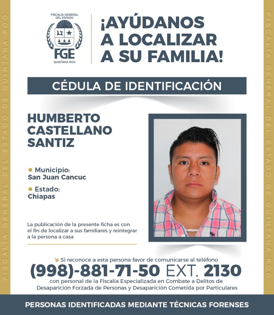 SEMEFO Quintana Roo identifica a 191 personas no reclamadas