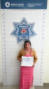 Mujer es detenida por maltrato a su bebé de un año en Cancún