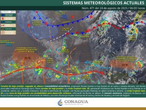 Clima hoy en Cancún y Quintana Roo: Caluroso con posibles lluvias