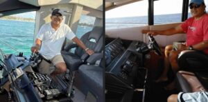 Hallan con vida a capitanes que habían desaparecido con su embarcación rumbo a Isla Mujeres
