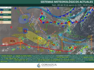 Clima hoy en Cancún y Quintana Roo: Cálido, nublado y lluvias 1 Clima hoy