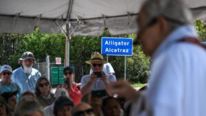 Jueza ordena a Trump desmantelar cárcel Alligator Alcatraz FOTO CORTESÍA