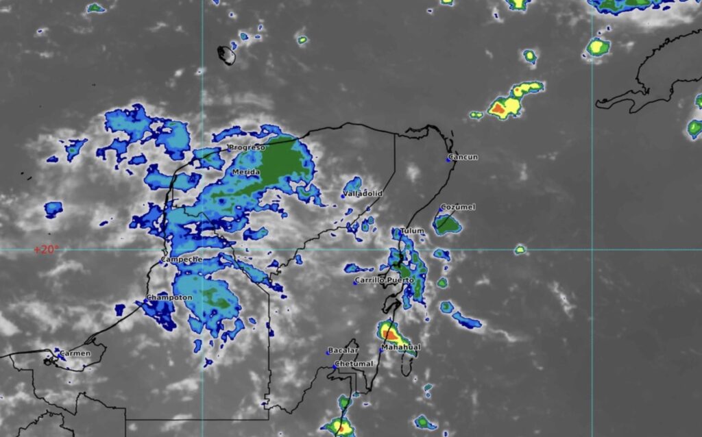 Clima hoy en Cancún y Quintana Roo: Cielo medio nublado con ambiente cálido