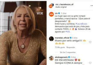 Laura Bozzo estrenará documental sobre su vida en VIX