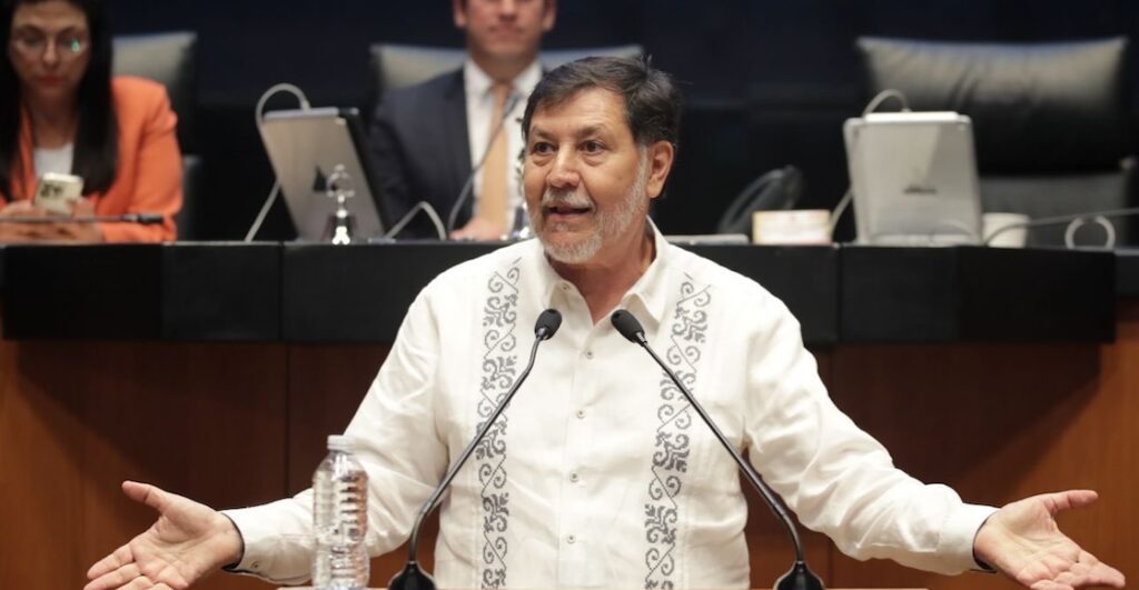 Noroña deja presidencia del Senado envuelto en polémicas
