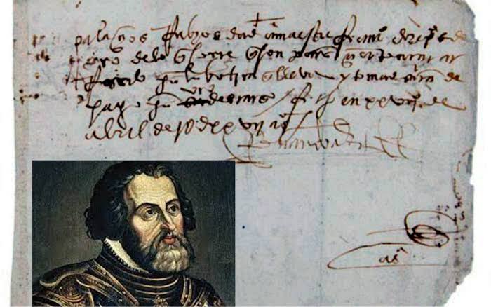 Recupera el FBI segunda carta de Hernán Cortés robada por el AGN