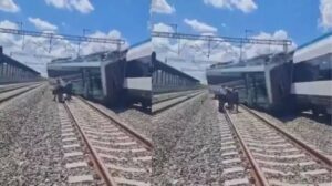 Tren Maya sufre descarrilamiento en Izamal; autoridades investigan causas del incidente